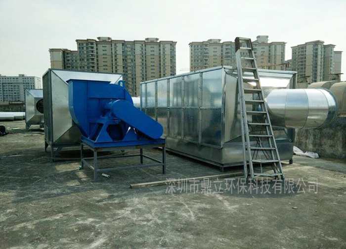 深（shēn）圳市瑞益防（fáng）火建材有限公司有機廢氣塔成功（gōng）案例